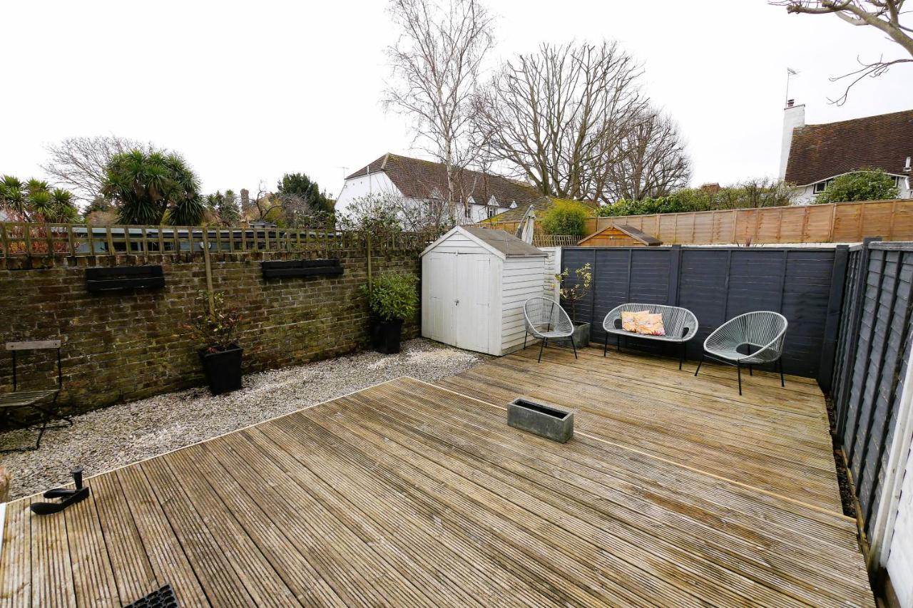 Quirky Spacious Ground Floor Victorian Garden Flat Worthing Exteriér fotografie